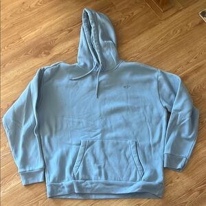 Hollister Men's XL Light Blue Icon Hoodie